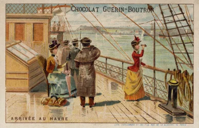 Arrival at Le Havre
